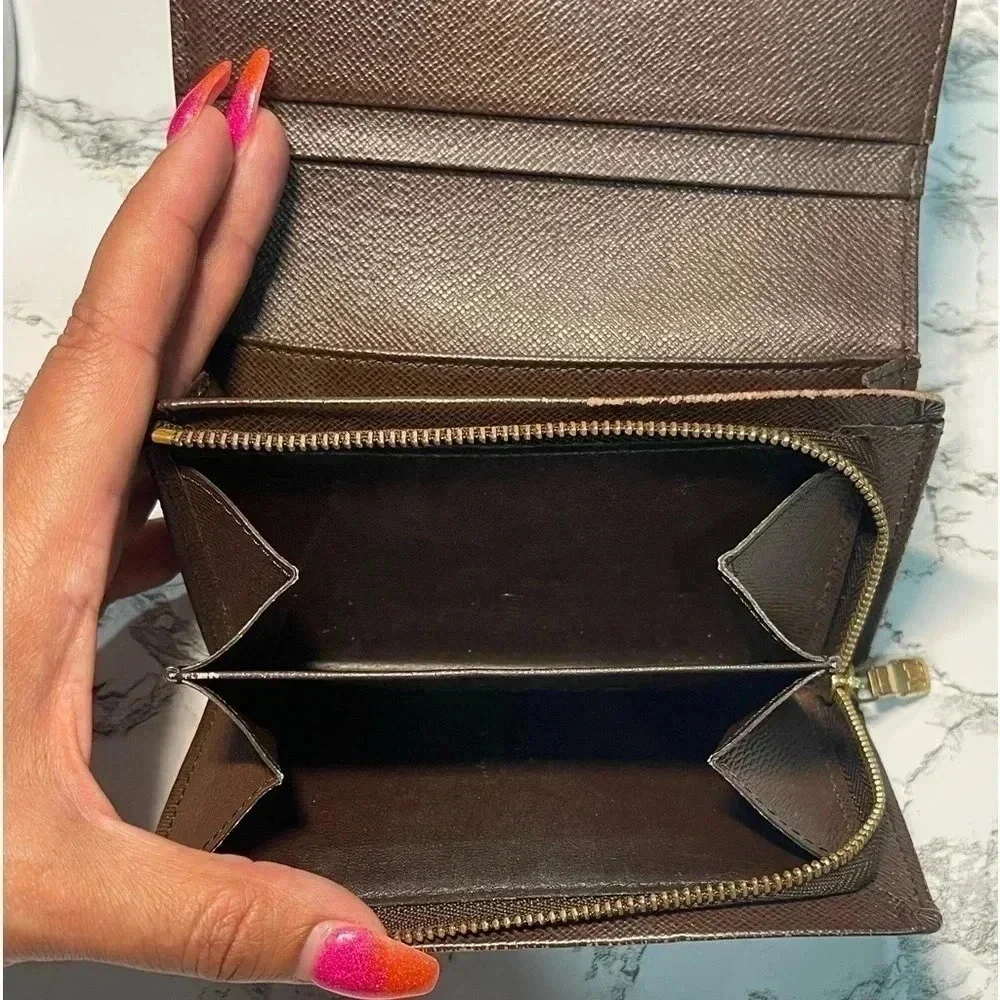 #191 Louis Vuitton Tresor Damier Ebene Bifold Wallet
